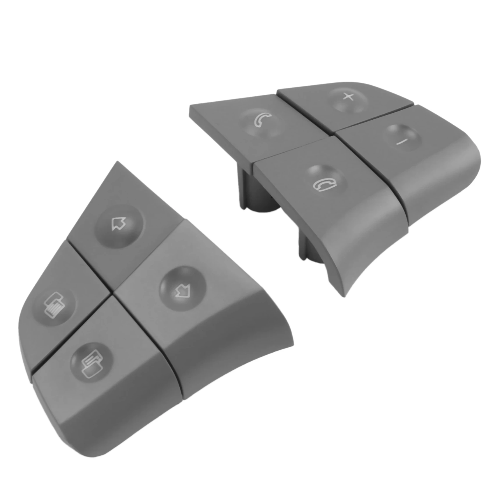 Car Multifunction Audio Steering Wheel Button for Mercedes-Benz GL ML 2006-2009 W164 Gray |