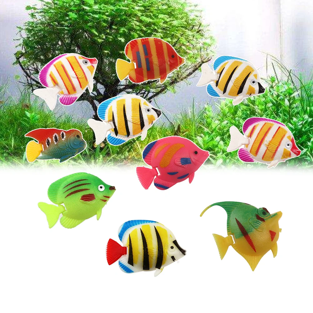 

Fish Aquarium Tank Fakeartificial Decorations Decorfloating Ornament Aquariums Decoration Water Activated