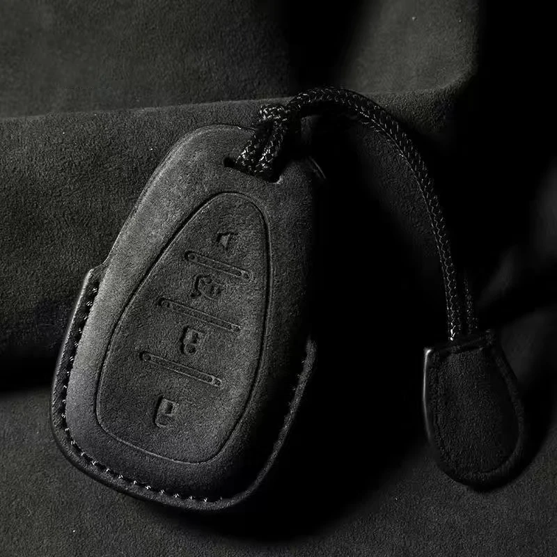 

Leather Car Key Case Cover for Chevrolet Chevy Malibu Camaro Cruze Traverse Spark Equinox Sonic Volt 3 4 5Button Protect Shell