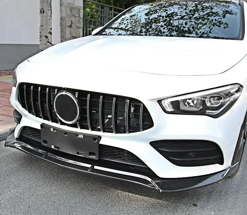 АБС-карбон передний бампер СПОЙЛЕР СПЛИТТЕРЫ для ГУБ НОЖДЕНИЯ Mercedes Benz W118 C118 AMG CLA35