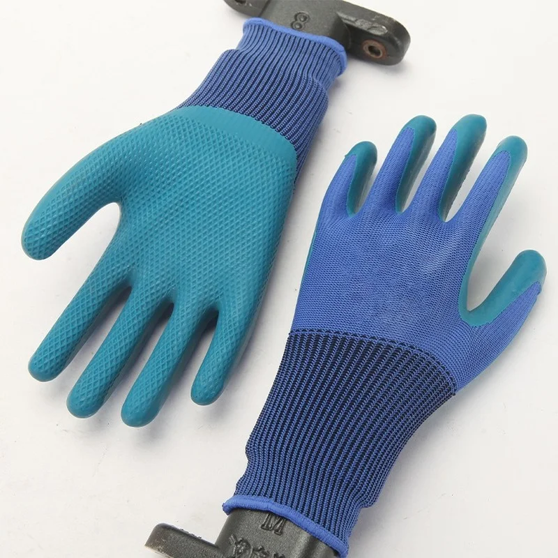 

Working Gloves Winter Fishing Gloves Durable High Quality All Velvet Thickening Waterproof Work Plus Gloves Rubber Safety Gloves