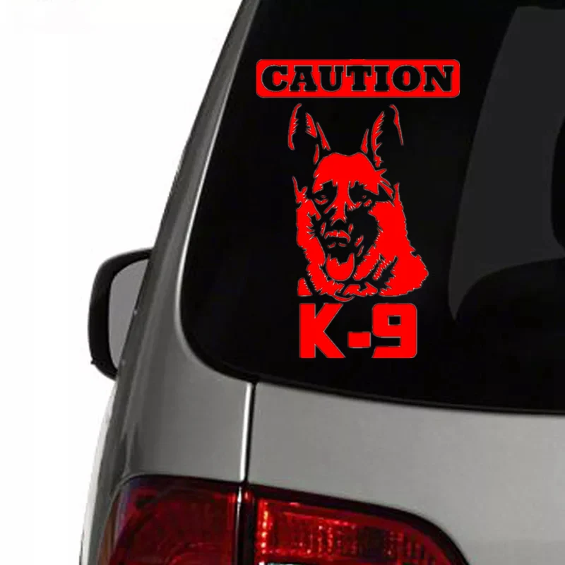 JP Веселая наклейка на авто для предупреждения K9 немецкая овчина цвет