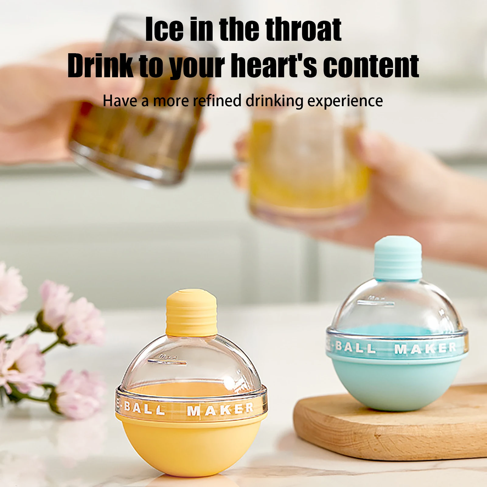 

DIY Ice Ball Round Jelly Making Mould Ice Ball Molds Circular Ice Hockey Mold Silicone Sphere Ice Cube Mold For Cocktail Whiskey