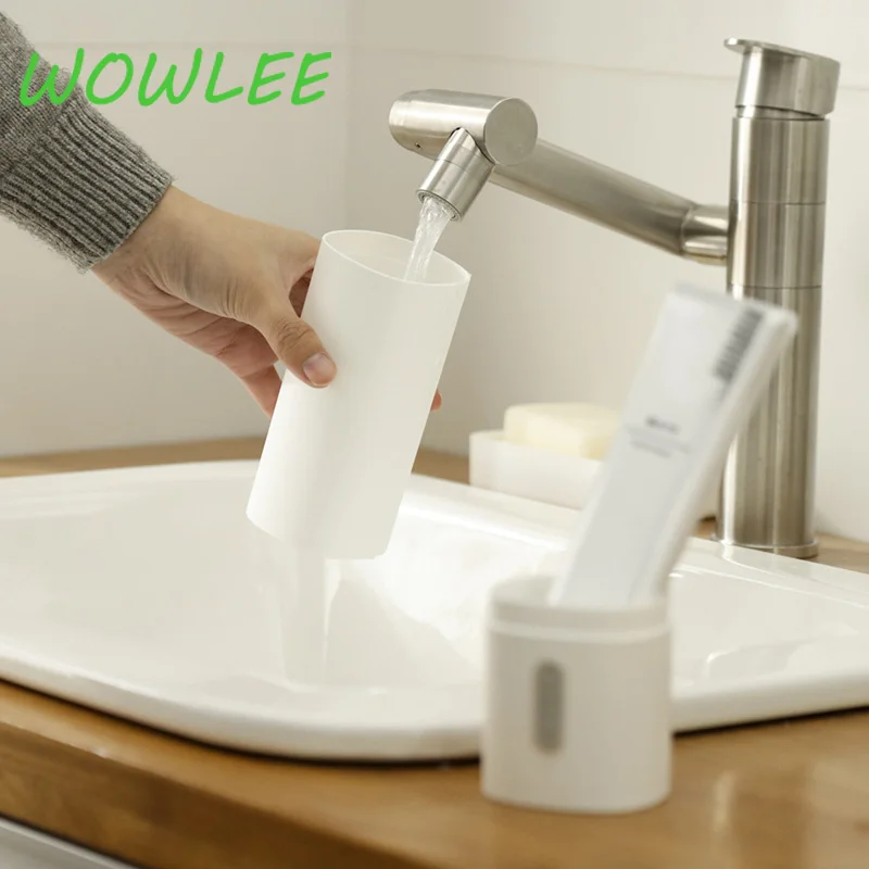 

Дорожный контейнер для хранения зубной щетки и зубной пасты