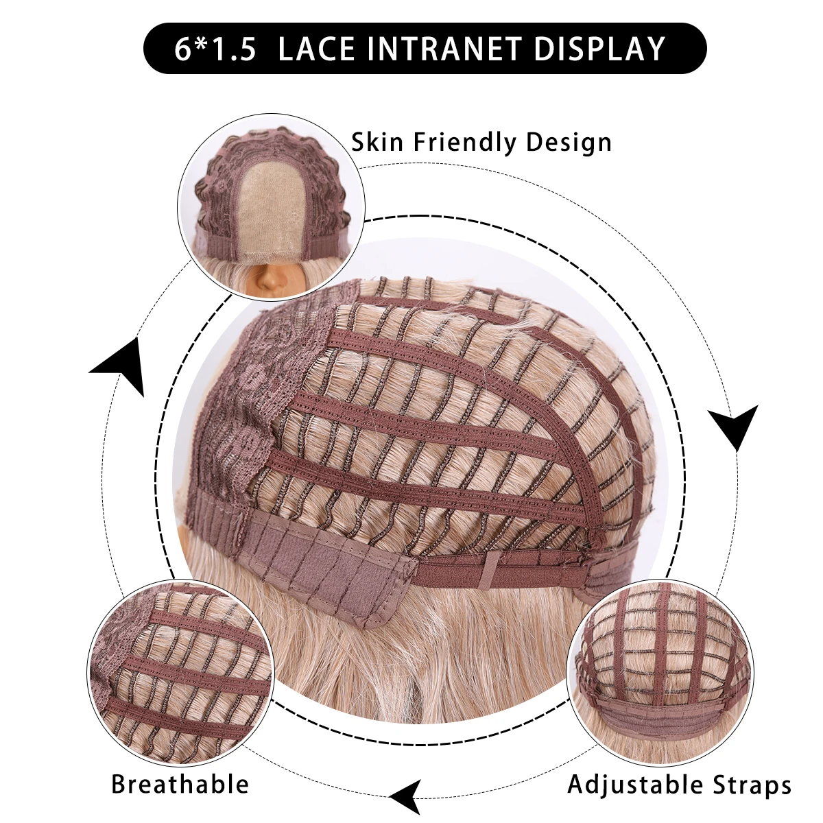 Натуральный лоб кружево серый градиент окрашенный кукурузный бархат длинные