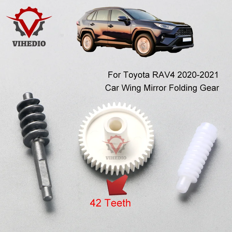 

For Toyota RAV4 2020-2021 Car Wing Mirror Folding OEM Gear Power 42 Teeth Electric Replacement High Quality Core Assembly