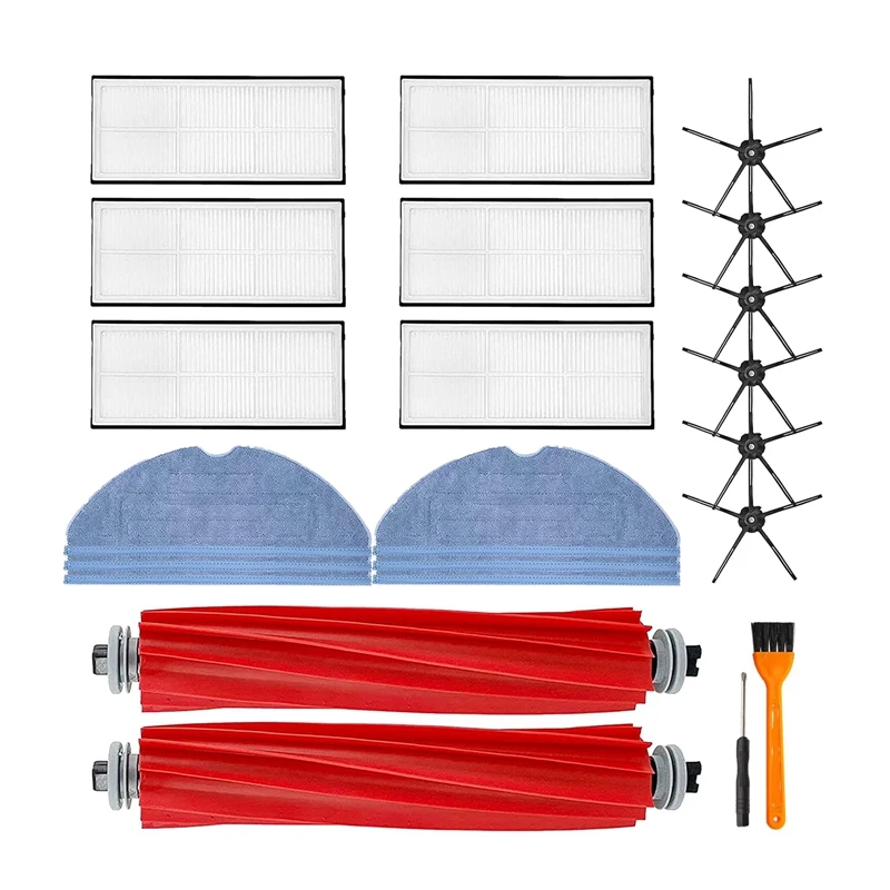 

Replacement Main Brush Side Brush HEPA Filters Mop Cloth For Xiaomi Roborock S7 T7S T7S Plus Vacuum Cleaner Parts