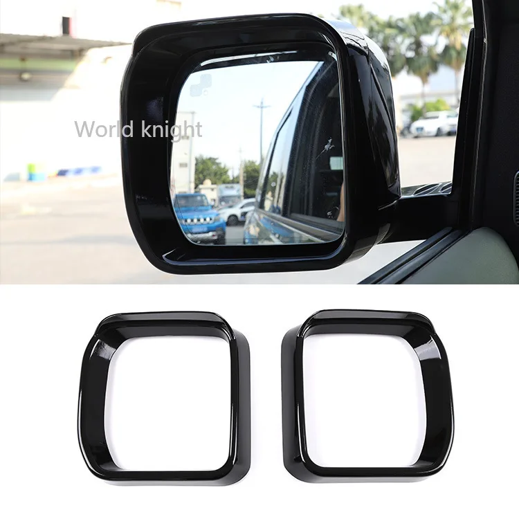 

For Land Rover Defender 90 110 2020-2022 ABS Car Exterior Mirror Rain Eyebrow Frame Decorative Sticker Car Accessories