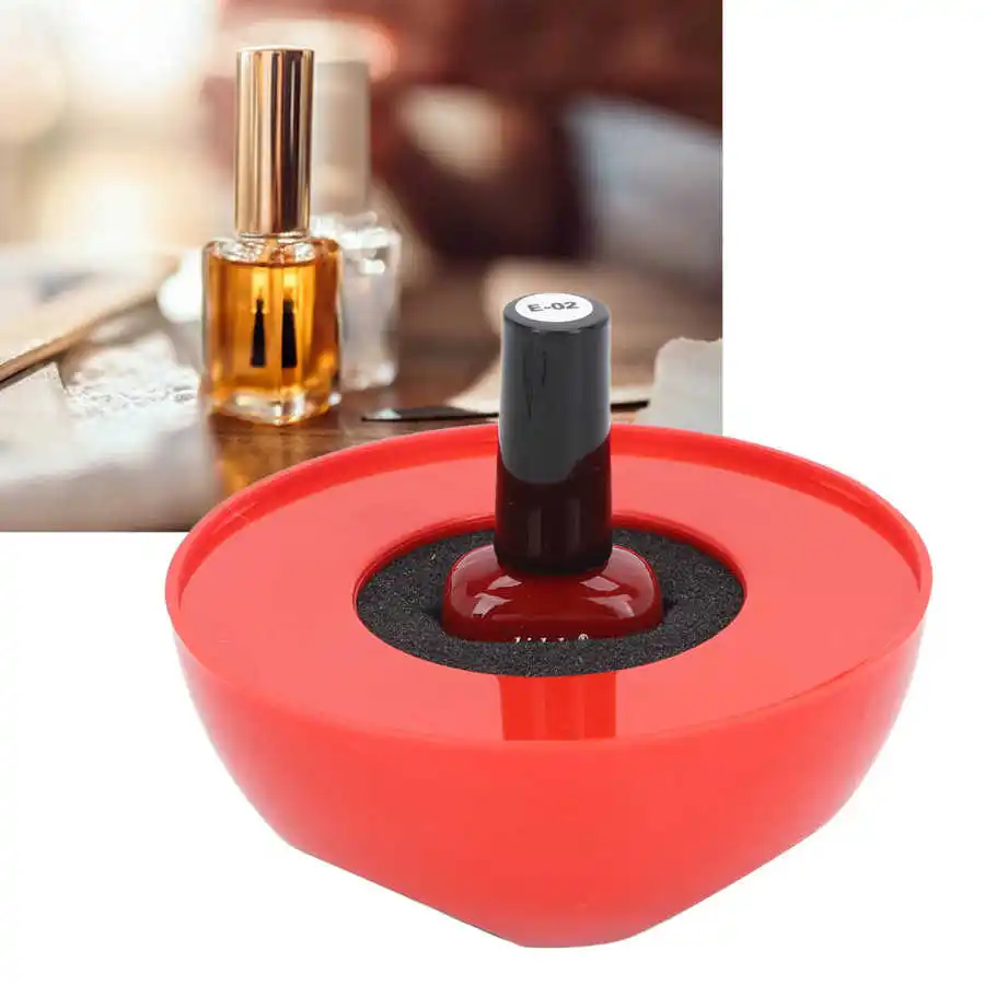 

Подставка-держатель для лака для ногтей из АБС-пластика с широкой основой для домашнего использования