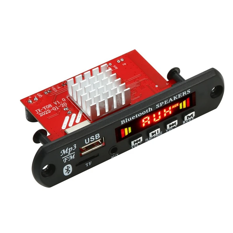 2X60 Вт усилитель Bluetooth 5 0 MP3-декодер плата громкой связи 12 В беспроводной