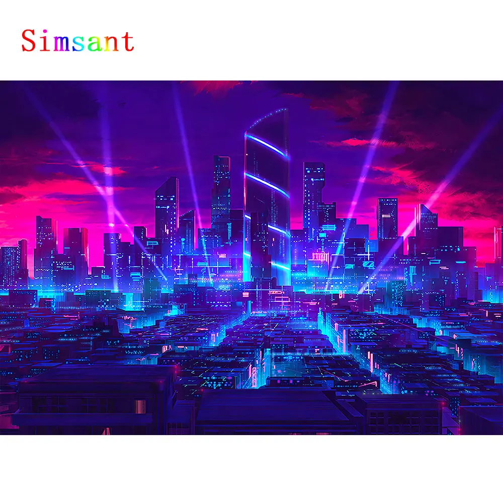 

Magic City tapestry Nightlife tapestry bedroom wall hanging home decor Bohemian decorative Hippie printed sheet