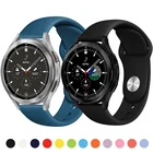 Ремешок силиконовый для Samsung Gear S3 frontier Huawei GT 2pro, браслет для Galaxy watch 346 мм42 ммActive 24Classic, 20 мм22 мм