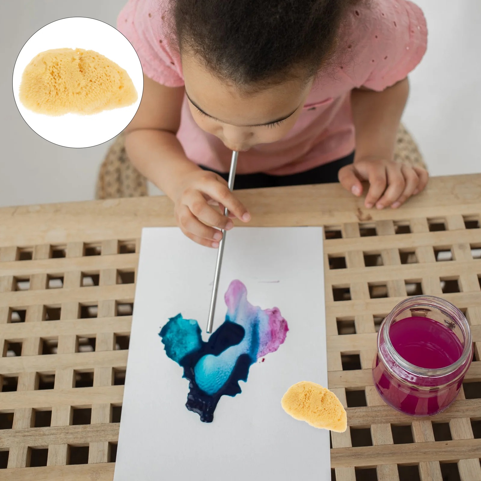 

Round Painting Texture Sponge Child Sponges Esponjas Para Maquillaje Watercolor Tool