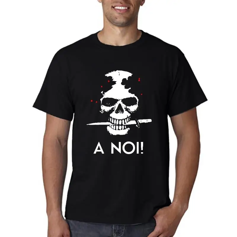 

Мужская летняя футболка с черепом 3d A NOI