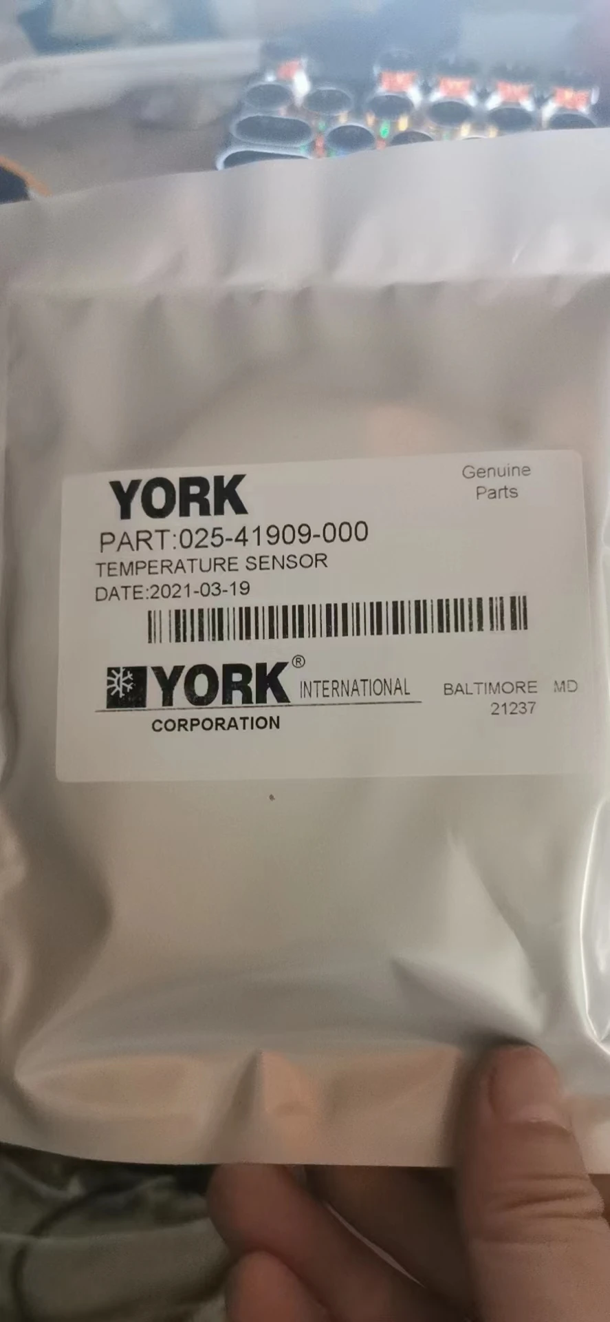 

025-41909-000 original York air conditioning accessories temperature sensor 02541909000