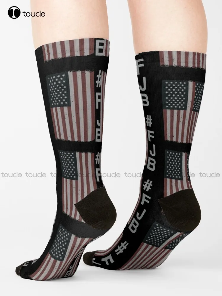 

Fjb Pro America Socks White Soccer Socks Youth Street Skateboard Socks Unisex Adult Teen Youth Socks Hd High Quality Custom Gift