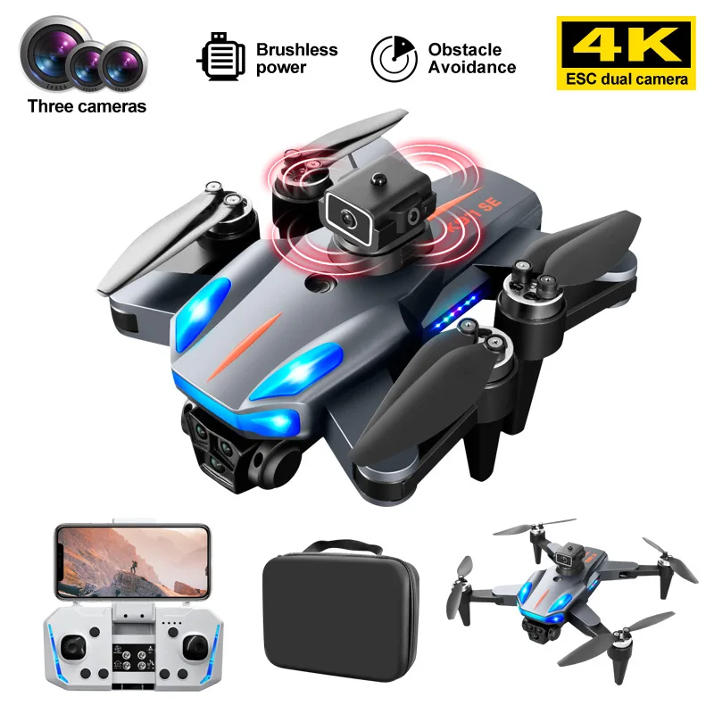 

K911SE GPS Drone 4K Professional 360° Obstacle Avoidance 8K DualHD Camera Brushless Motor Foldable Quadcopter RC Distance 1200M