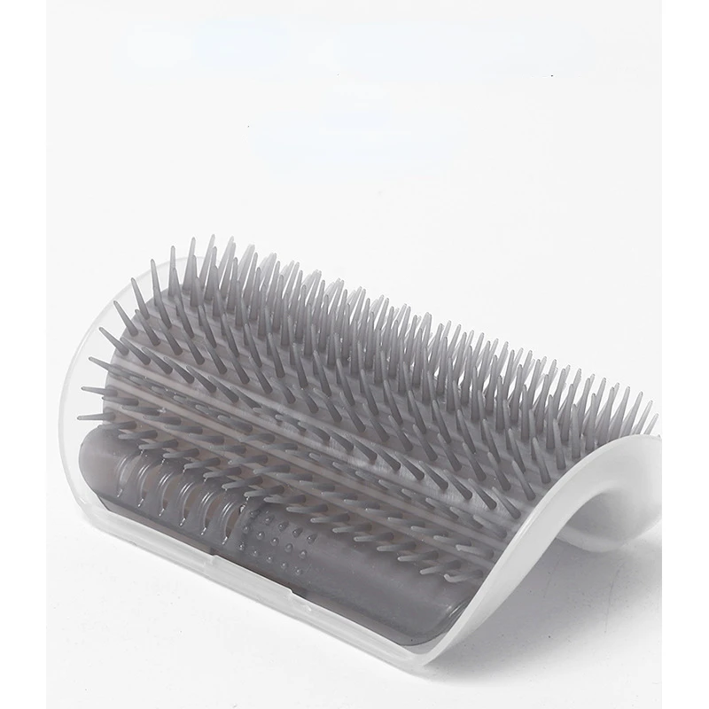 

Cat Self Groomer With Catnip Soft Cats Wall Corner Massage Cat Comb Brush Rubs The Face With A Tickling Comb Pet Grooming Supply