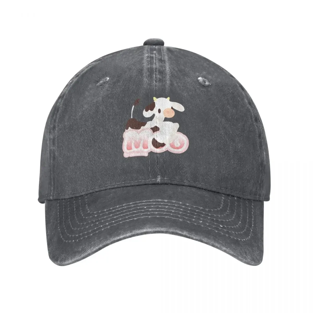 Фото Бейсбольная кепка Moo Clothing, милая шляпа-дерби, шляпа большого размера, шляпа в стиле аниме, женская одежда для гольфа, мужская одежда №1