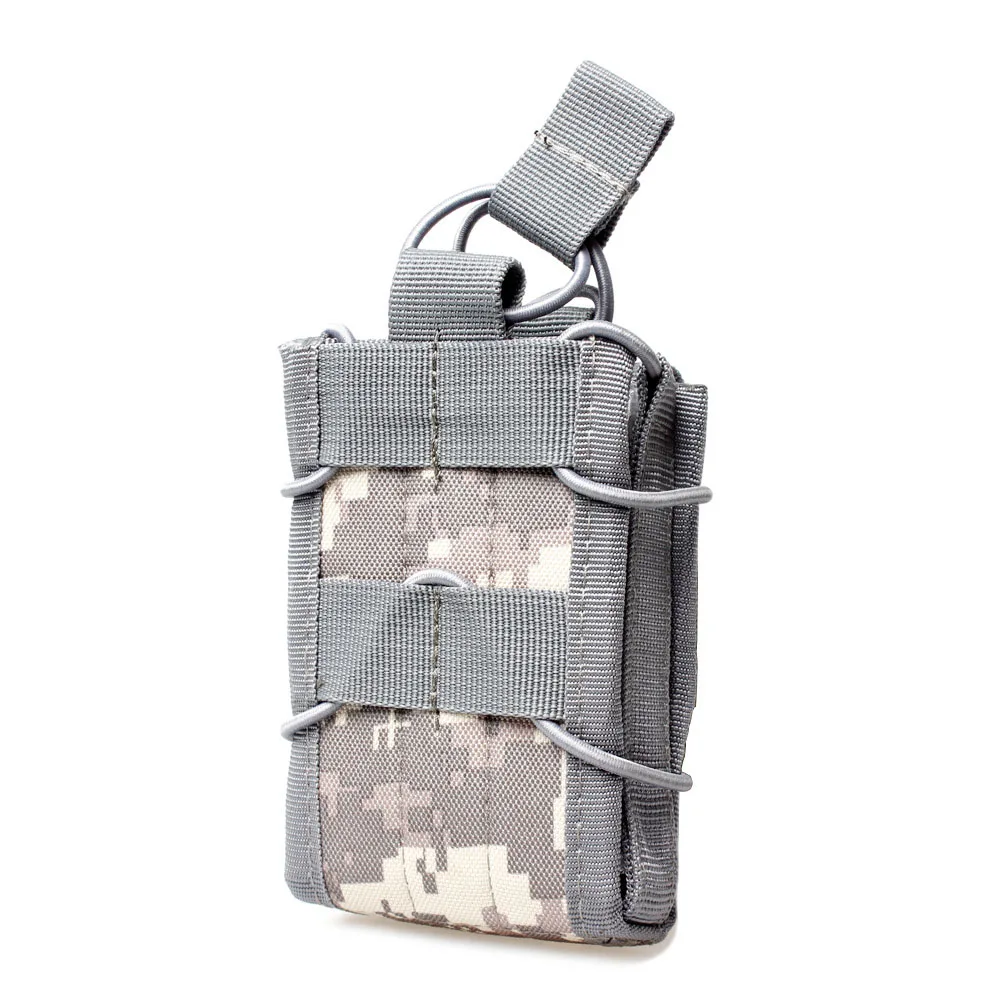 

Tactical Molle Magazine Pouches For M4 M14 AK G3 EM6345 Single Rifle Mag Case EDC Pouch