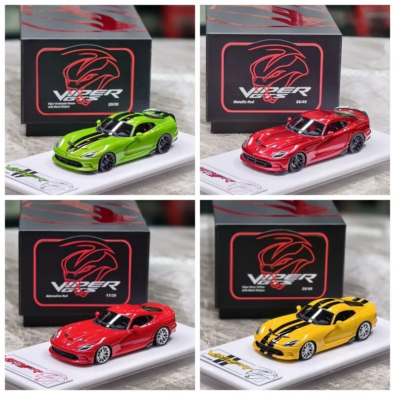 Фото Модель автомобиля DZ Demon Zone 1:64 Dodge Viper GTS из смолы №1