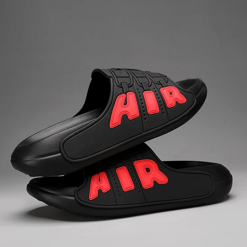 Мягкие и удобные мужские тапки для отдыха Нескользящие тапочки легко чистить душ