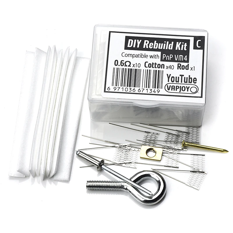 

Набор для самостоятельного ремонта DRK VM4 C 0.6ohm сетчатая катушка сопротивление нагревательный провод с инструментами