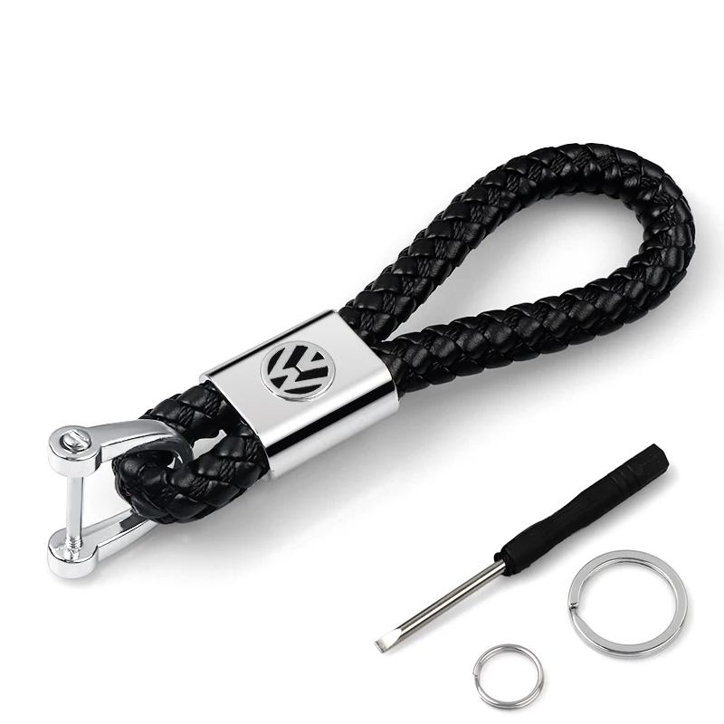 Брелок для ключей автомобиля, раздельные кольца с цепочкой, с пряжкой, аксессуары для Volkswagen GTI Golf 4, 5, 6, 7, MK2, MK3, MK4, MK5, MK6, MK7, MK8