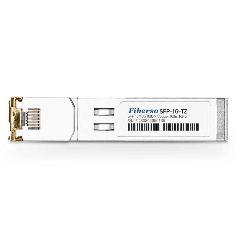 Совместимый с Cisco 10/100/1000BASE-T медный модуль SFP Rj45 оптоволоконный трансивер 100 м