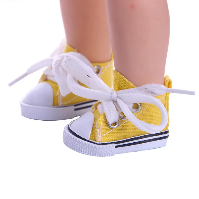 Брезентовые ботинки для куклы Wellie Wishers 9 цветов 5 см |