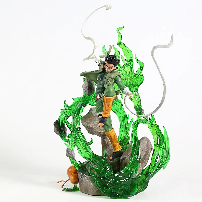 Рок Ли восемь ворот 1/7 окрашенная ПВХ фигурка Коллекционная модель игрушка -