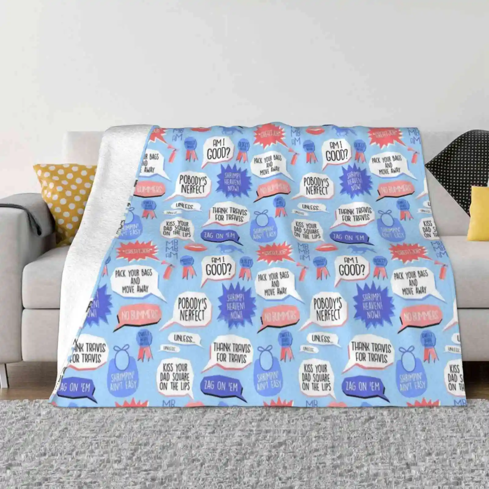 Одеяло Bro'S Better Best мягкое теплое портативное одеяло для путешествий Mbmbam My Brother And