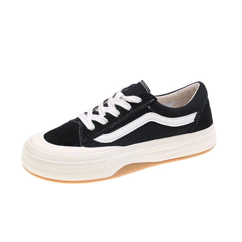 

2022 Spring New Airy and Comfortable Canvas Sneakers Ladies Fashion Flat Shoes Canvas Shoes