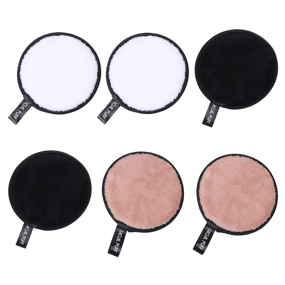 

Pads Makeup Remover Reusable Face Cotton Cleaning Rounds Removal Pad Eye Facial Washable Microfiber Cloths Organic Foundation