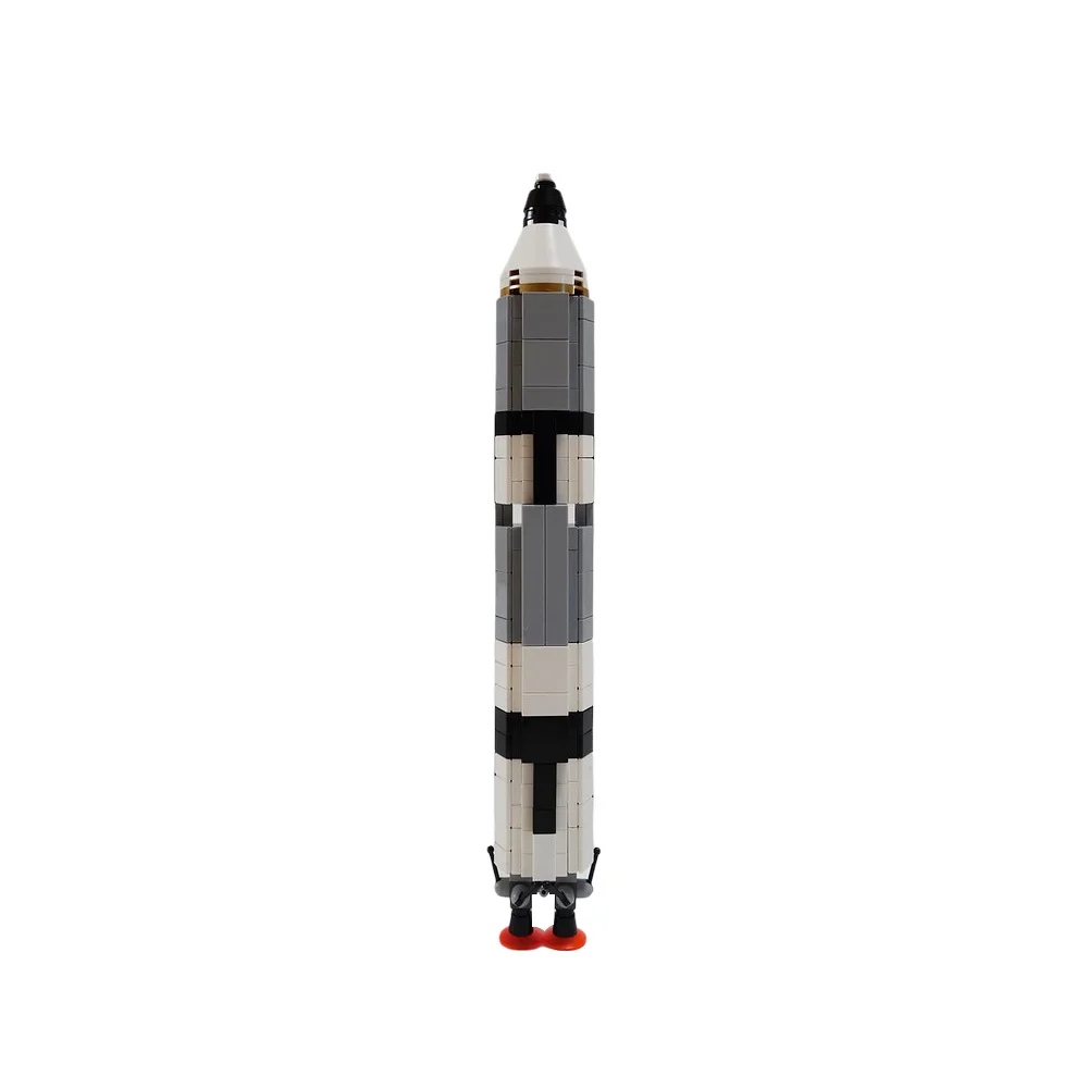 

MOC Gemini Titan Rocket Saturn V scale Model Building Block Kit Military Space Launch Vehicle Display Brick Model DIY Kid Toy