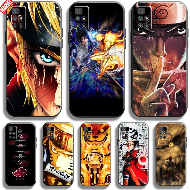 

Naruto Uchiha Sasuke Anime For Xiaomi Redmi 10 Phone Case Redmi 10 Funda Carcasa Coque Soft Silicone Cover Liquid Silicon