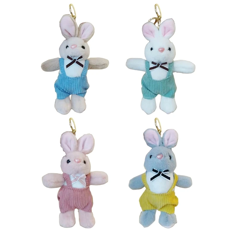 

Cartoon Soft Huggable Bunny Keychain Car Wallet Ornaments Gift for Friend Family Dropship