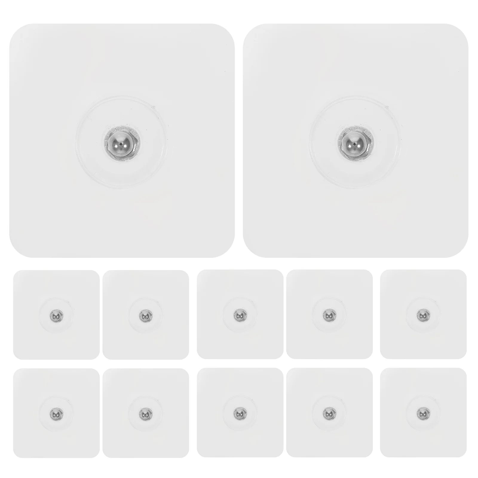 

Wall Hooks Hangers Hook Screw Nail Free Sticky Adhesive Hanging Kitchen Traceless Nails Sticker Clearscrews Mount Stickers Trace