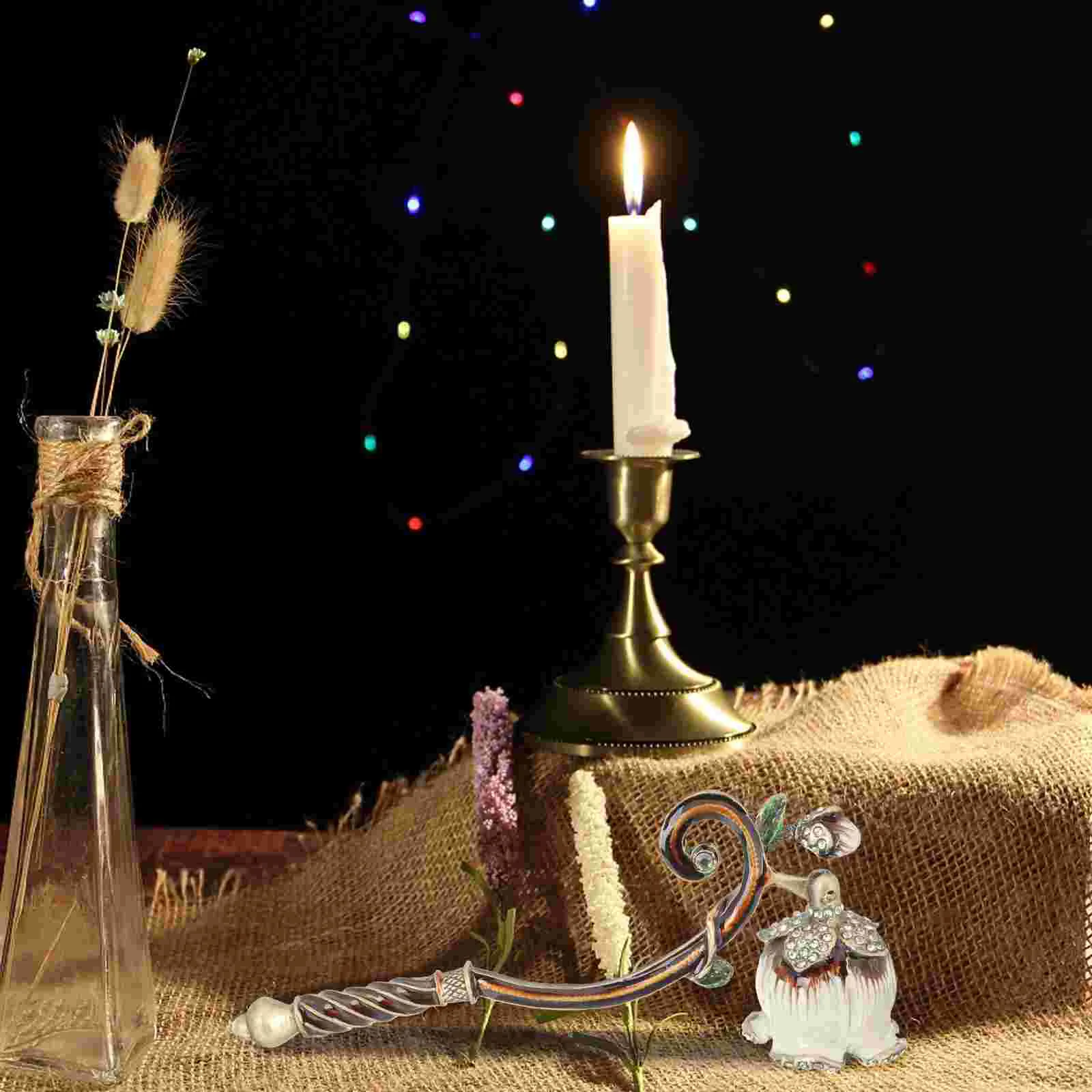 

Snuffer Extinguisher Snuffers Flame Wick Tool Tealight Lovers Ceramic Accessory Holder Extinguish Handle Out Put Suppressor