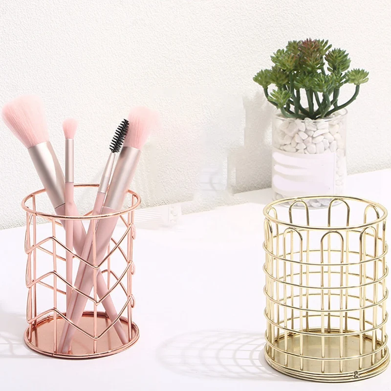 3 Pcs Personality Creative Round Storage Basket Student Desktop Stationery Pencil Box Pen Holder