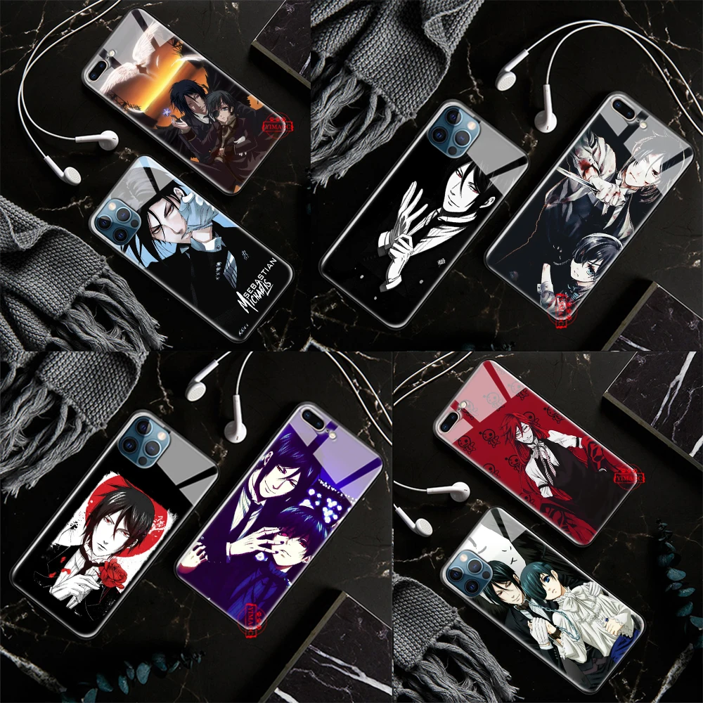 Стеклянный чехол для iPhone 15 14 Plus 13 12 11 X XS XR Pro Max Mini 8 7