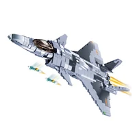 military air force stealth fighter building blocks soldier aircraft plane assembly bricks educational kids toys gifts