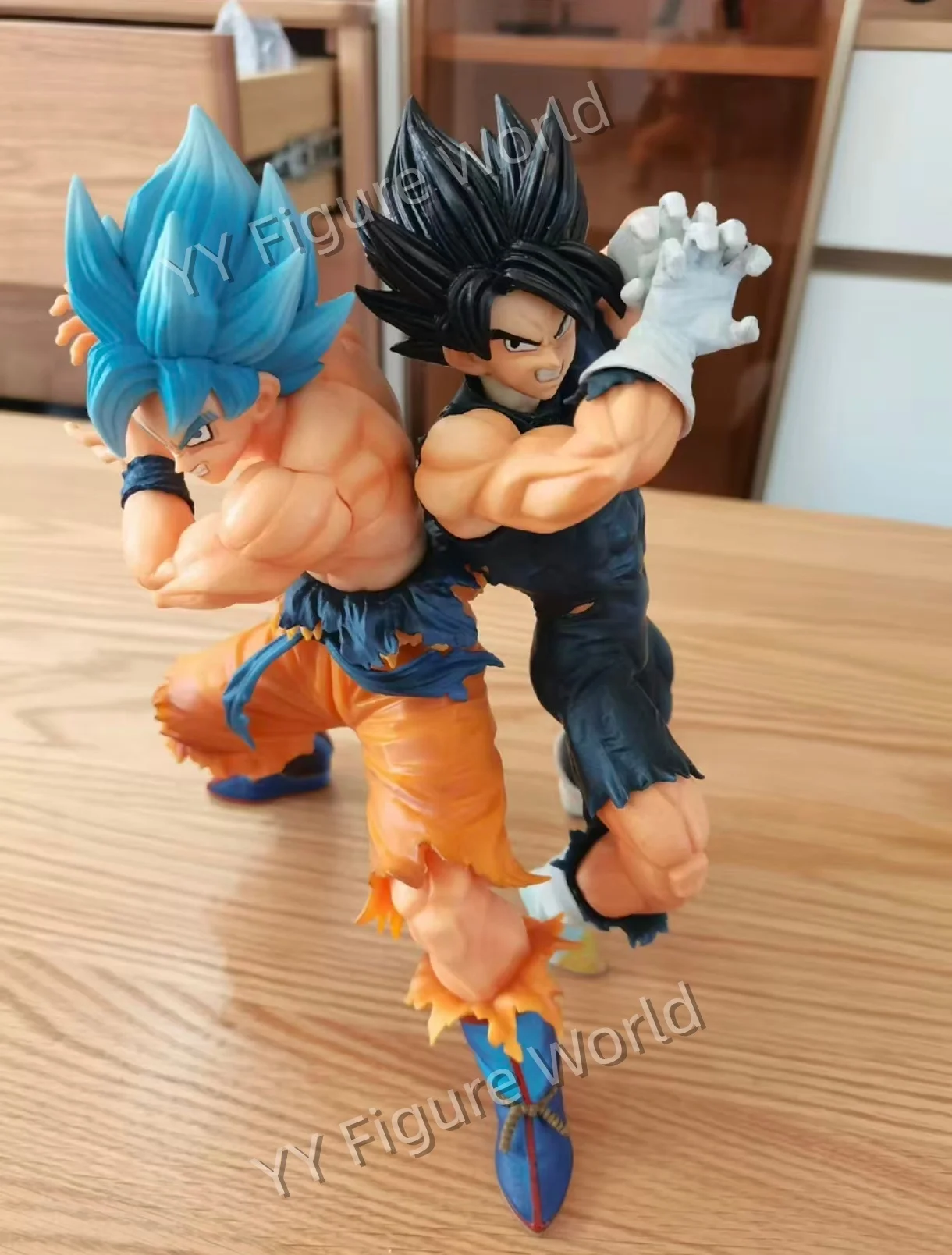 Фото В наличии оригинальная фигурка Bandai Ichiban Kuji Dragon Ball Super Rival Showdown: Красный Дракон Гоку, Гогета, Броли, Селл. №2
