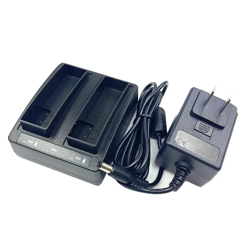 High quality Dual Slot PS236 PS336 Charger for Getac Data Collector battery charger dock GPS RTK surveying EU US plug