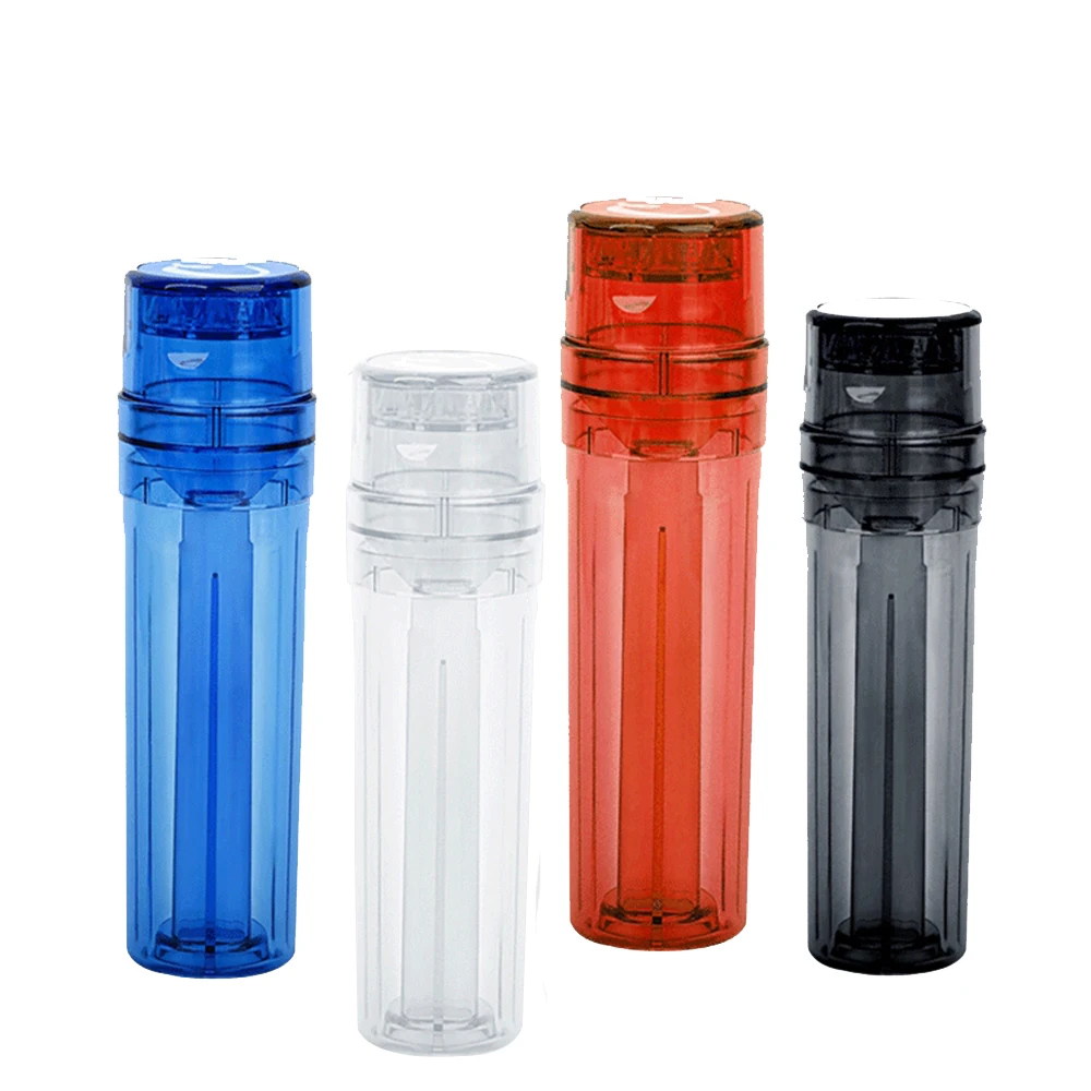 

Hot Plastic Joint Roller Maker with Cone Holder 4-layer Tobacco Grinder smoking accessories Grinders Horn Tube Smoke Cutter