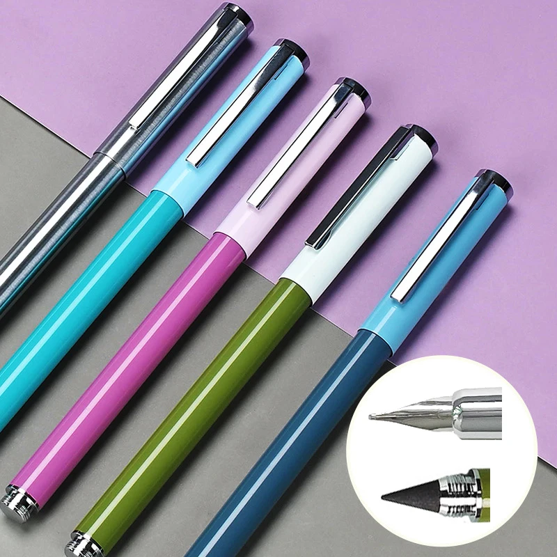 Dual Purpose Calligraphy Writing Pen School Office Stationery Gifts