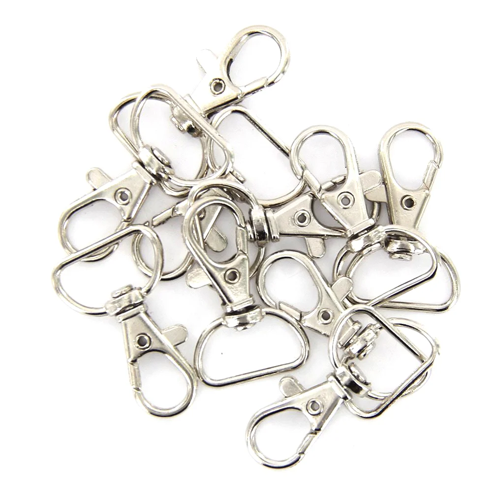 

10Pcs Hooks Hook Useful Practical Hooks Keychain Clasp for Dog Leashes Hanging Crafts