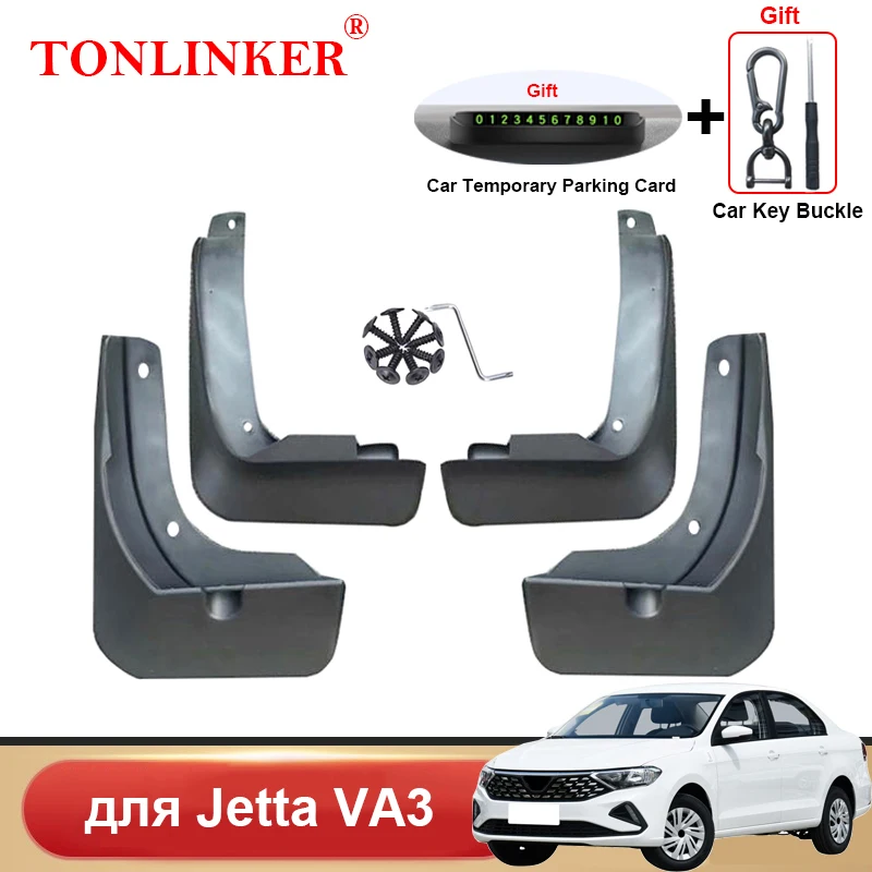 

Брызговики TONLINKER для Jetta VA3 Sedan 2023 1.5MT 1.5AT, брызговики, Аксессуары для автомобилей, 4 шт.