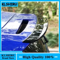 For ford fiesta st Hattchback MK7 MK7.5 MAX REAR SPOILER WING ABS BALCK CARBON FIBER REAR SMALL EXTENSION Stickers car styling