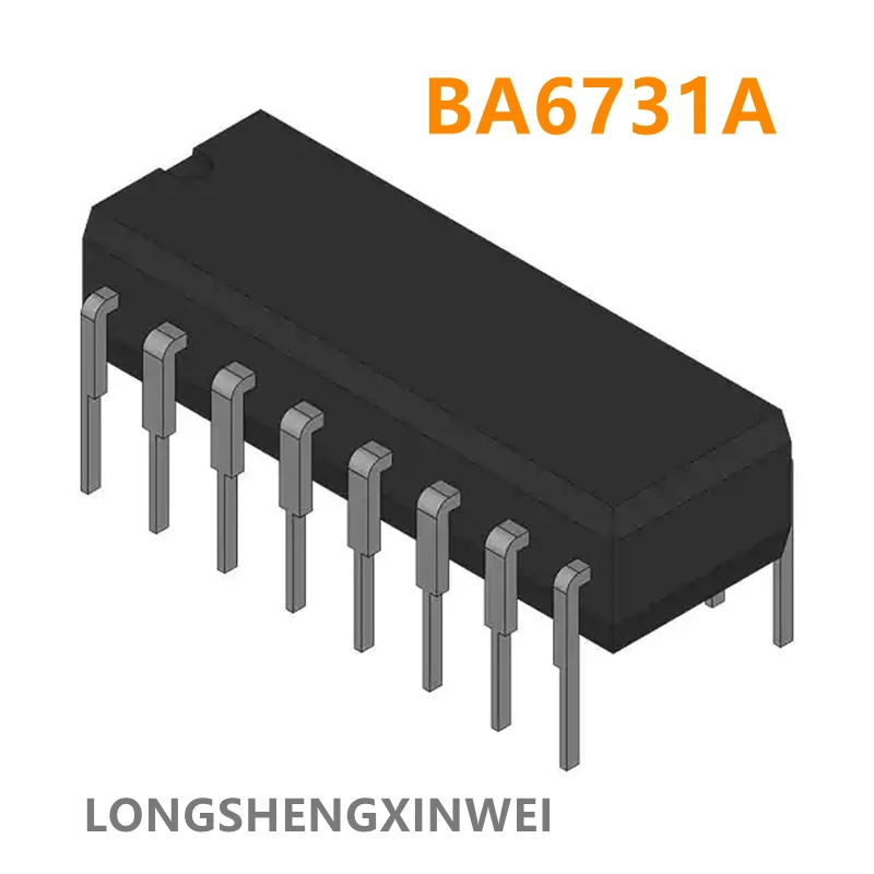 

1PCS BA6731A DIP16 New Vulnerable Chip for Automotive Instruments